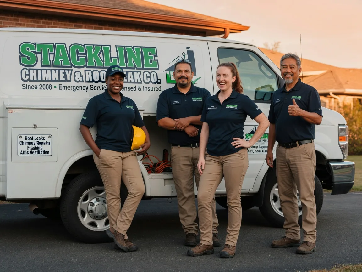 Chimney flashing repair company in Hollister, FL